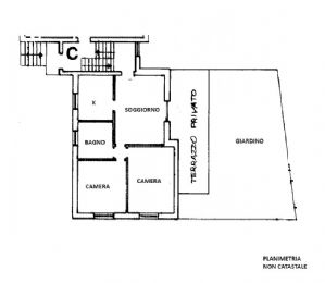 Quadrilocale con spazio esterno