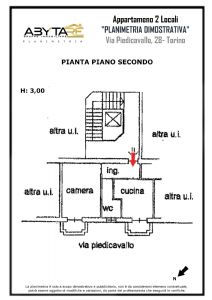 2 locali arredato vendesi Torino Via Piedicavallo 28