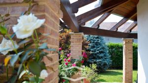 Ampia villa con giardino