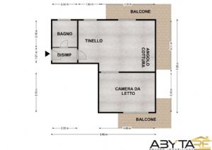 GRUGLIASCO CENTRO BILOCALE CON BOX AUTO