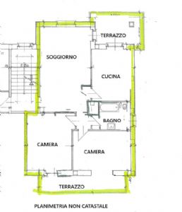 Appartamento quadrilocale con terrazzo in piccolo contesto