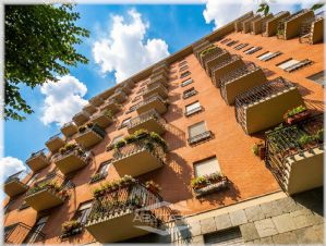 TRILOCALE LUMINOSO INTERNI GIARDINI CORSO TRAIANO