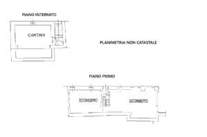 Rustico cascinale con terreno e tettoie