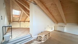 Loft con soppalco in palazzo storico a Carignano