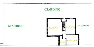 VILLA A SCHIERA CON GIARDINO E BOX