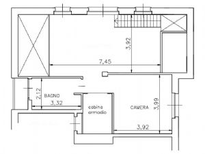 NORD ULTIMO PIANO CON MANSARDA ABITABILE E RISCALDAMENTO AUTONOMO