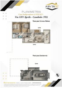 Casa indipendente con giardino Candiolo