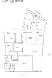 Appartamento unico con giardino pensile privato al piano