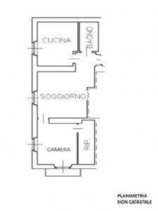Appartamento trilocale arredato in affitto