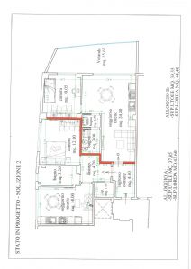 Sanremo - 4 locali con box - vista mare - Palazzi Melandri