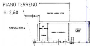 CASCINA DI TESTA LIBERA SU TRE LATI CON AMPIO TERRENO CONFINANTE – IMPORTANTE POTENZIALE DI RECUPERO
