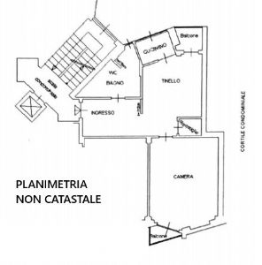 Bilocale luminoso in posizione strategica nel cuore di Nichelino