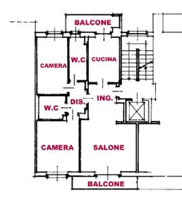 QUADRILOCALE CON DOPPI SERVIZI IN RECENTE COSTRUZIONE